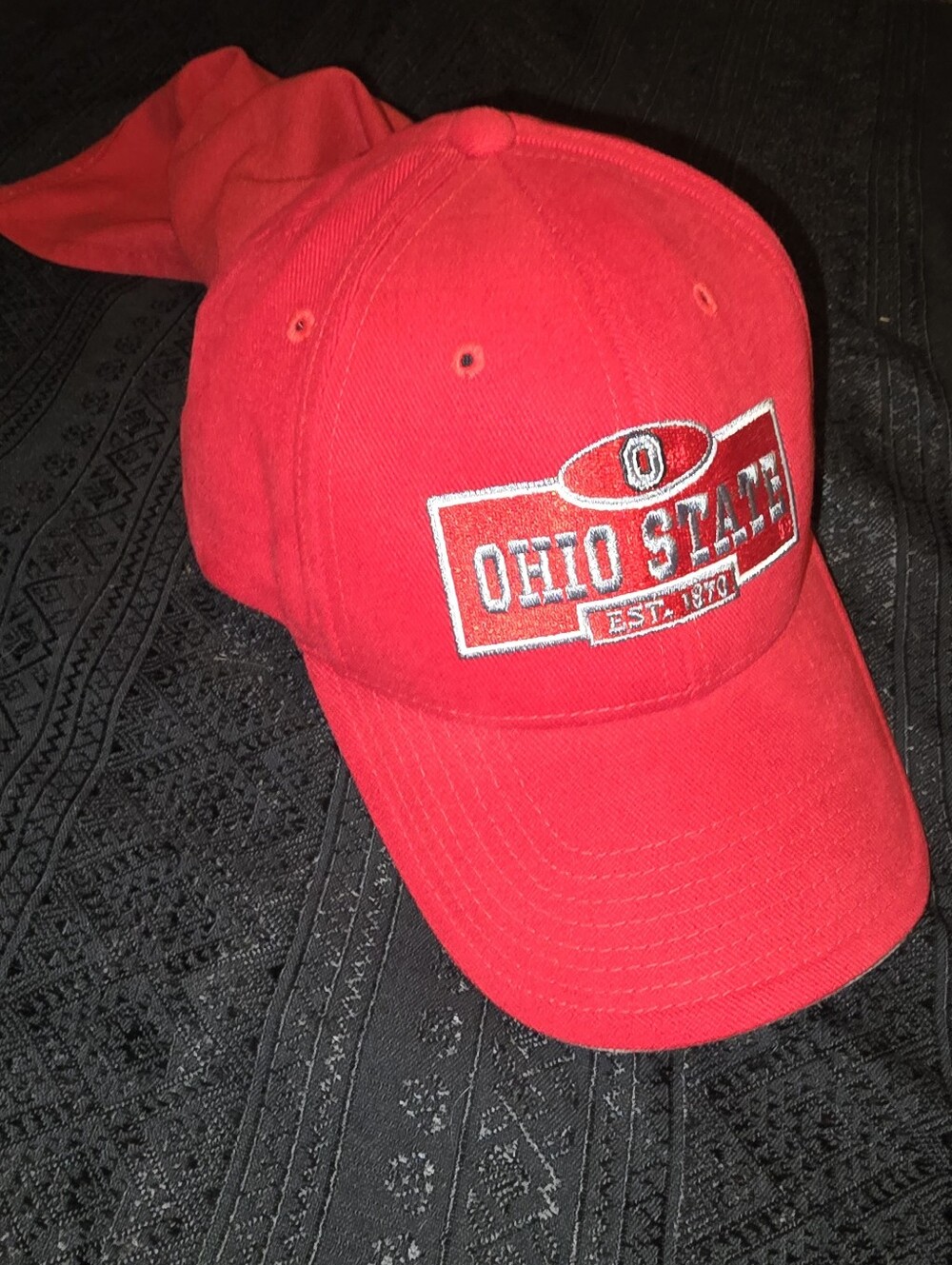 Ohio State Red Baseball Cap